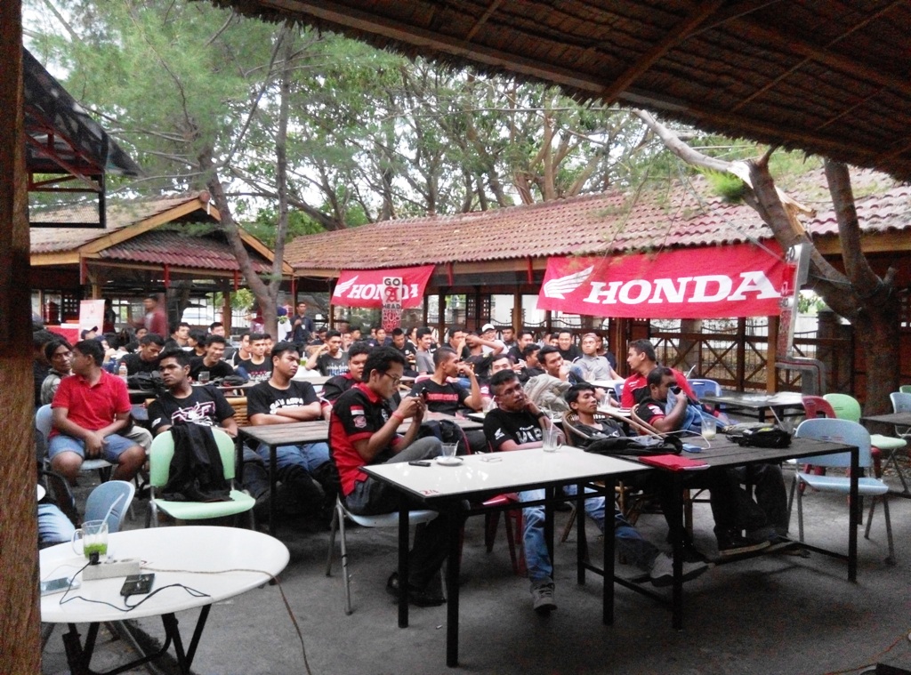 Capella Honda gelar nobar MotoGP bersama club motor se-Banda Aceh