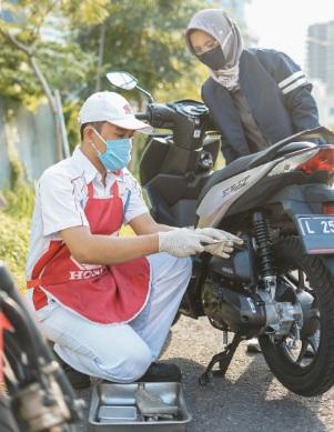 MPM Honda Jatim Siapkan 24 Motor Untuk Layanan Honda Care