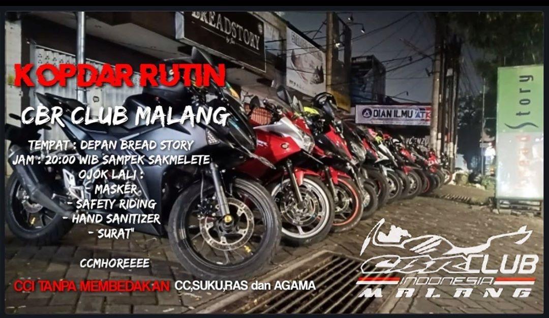 Kopdar CCI (CBR Club Indonesia) Malang 