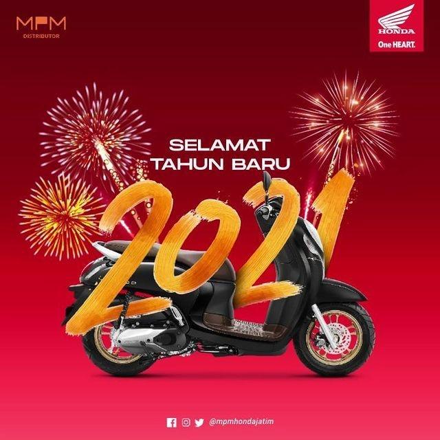 Honda Community Jatim Mengucapkan Selamat Tahun Baru 2021