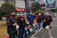 Lampung CBR Club Lakukan Aksi Bagi Masker Untuk Masyarakat