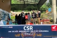 Anniversary 1 Dekade, Komunitas CBR CCI Samarinda Rayakan Dengan Baksos di Panti Asuhan