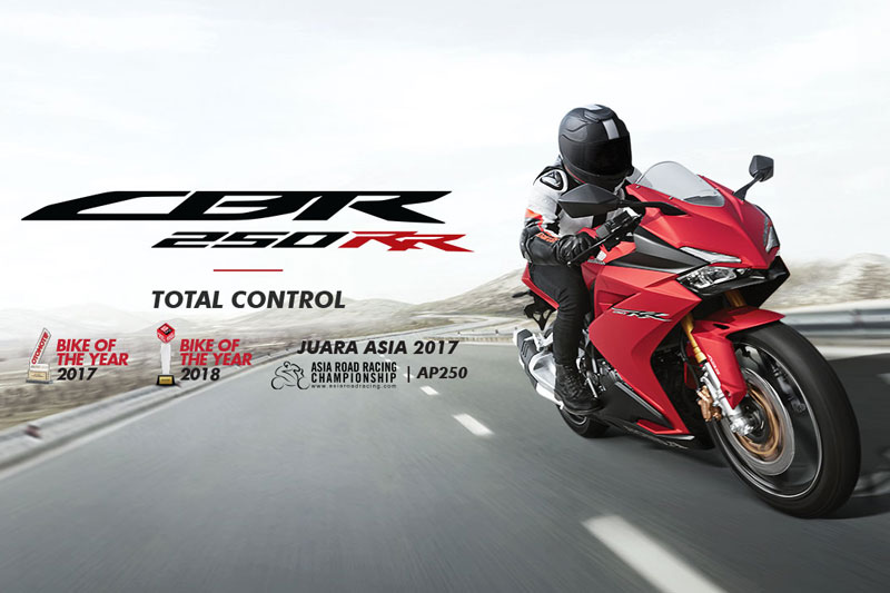 All New Honda CBR250RR, Bentuk Aerodinamis Tegaskan Konsep Sporty dan Stylish