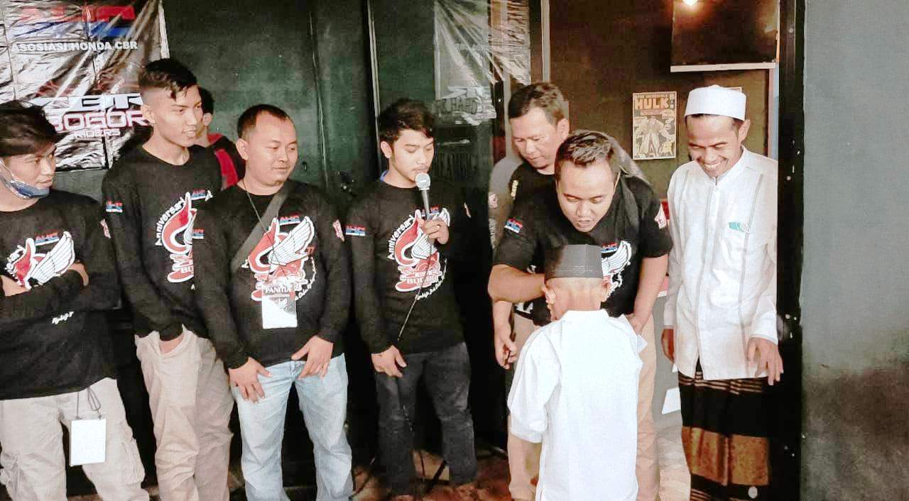 Baksos Dan Santunan Anak Yatim Di Hari Jadi CBR Bogor Riders Ke-9