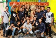 Anggota CCI Aceh Barat Berhalal Bihalal di Resepsi Pernikahan Bro Irsan