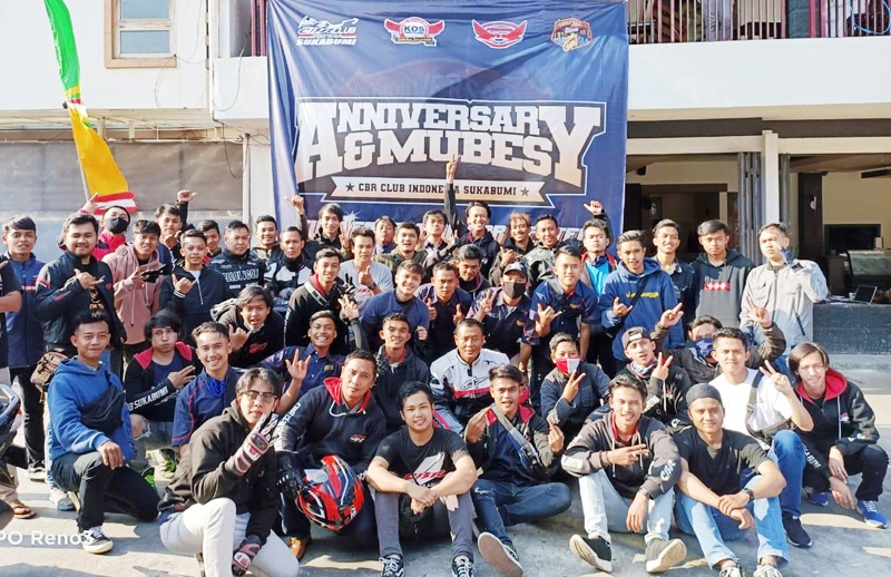 CBR Club Indonesia Region Sukabumi Gelar Mubes di Perayaan Ulang Tahunnya ke-9