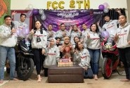 FamilyCbrclub Sisipkan Santunan Anak Yatim Ditengah Syukuran Ulang Tahun Keduanya