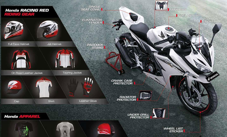 Pilihan Aksesoris Honda CBR150R, Silahkan Pilih