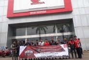  Tim Penyebar Undangan HBD Pangandaran Disambut Diler Honda Sinar Sentosa Jambi