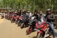 Keseruan CBR Reborn Kalimantan Kopdar di Bukit Kiram