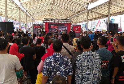 Keseruan Honda Sport Motoshow 2018 di Padang Sidempuan