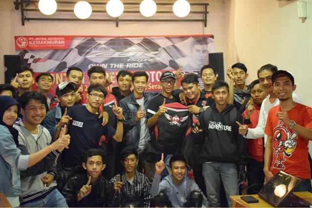 Honda Banten Gelar Nonton Bareng MotoGP Jerez 2016 Bersama Komunitas Honda