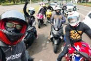 Obati Kerinduan Riding Bersama-Sama, CBR Riders Jakarta Gelar Sunmori ke BSD