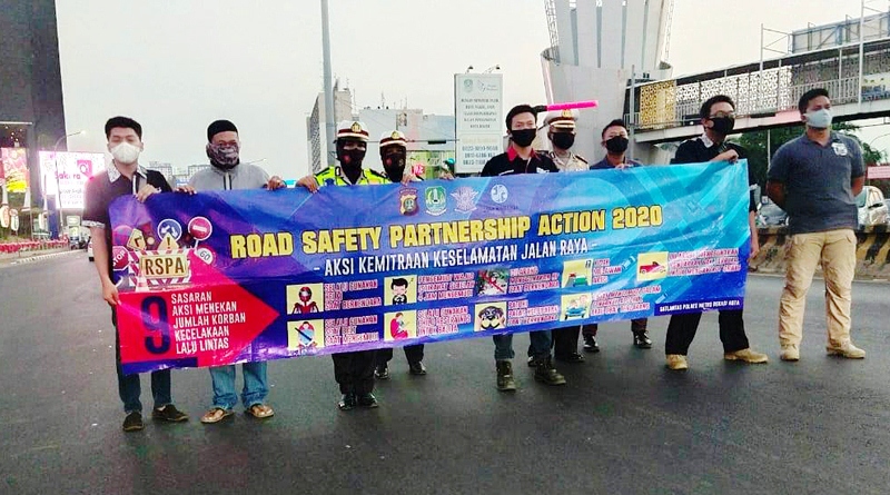 CCI Bekasi Ikut Dukung Program Road Safety Partnership Action 2020 di Kota Bekasi
