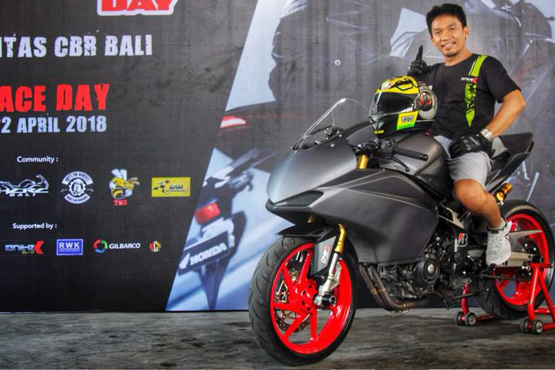 Reli Awan dan Agung Mahajaya, Dua Joki Penyalamat Honda CBR250RR Bali