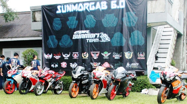Riders CBR Nikmati Kebersamaan Dalam Sunmorgab 6.0 CBR se-Bogor Raya
