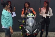 CBR250RR Fun Race di Sirkuit Kalan, Dimentori Pebalap Wanita